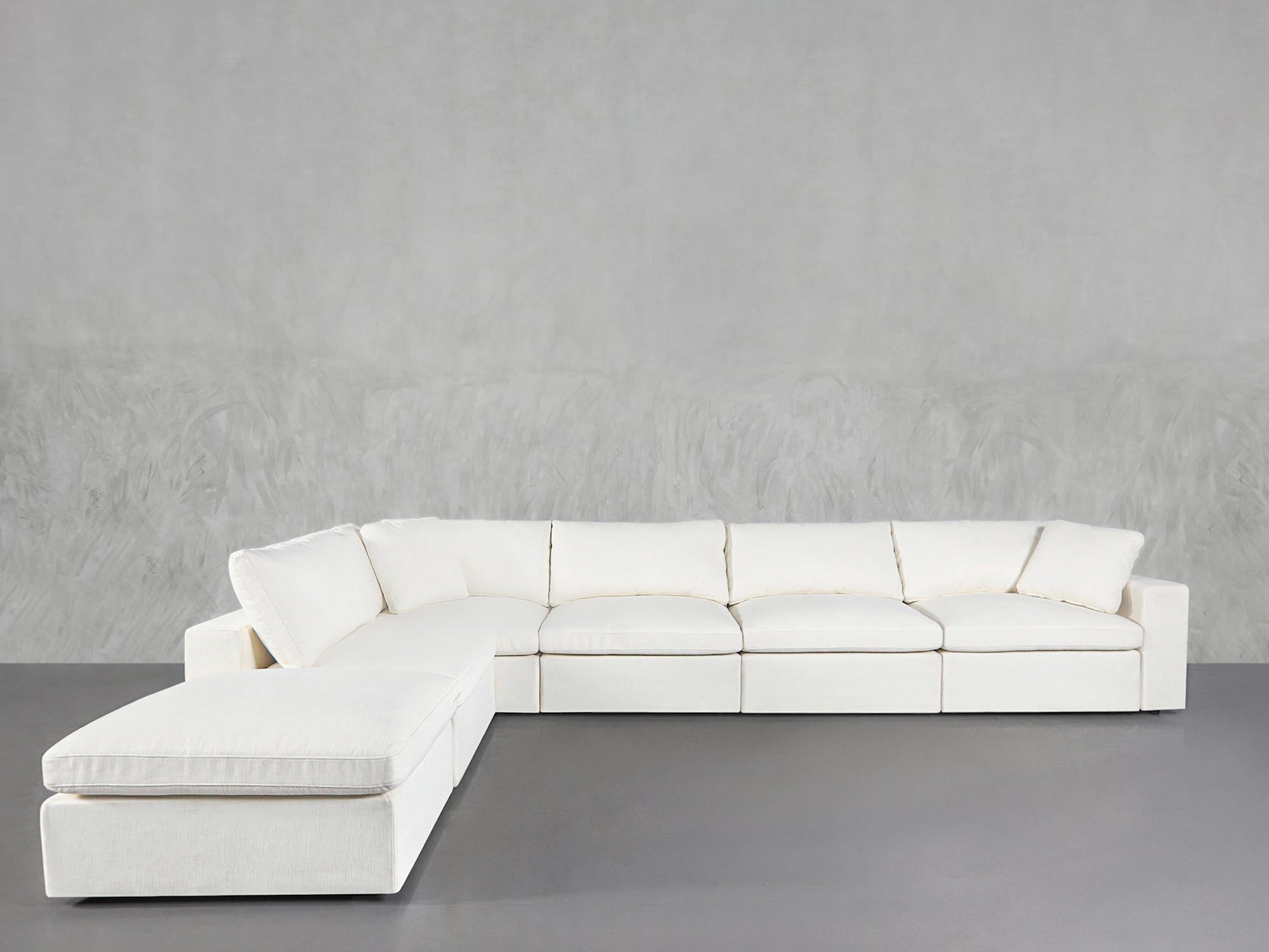 6-Seat Modular Corner Lounger Sectional