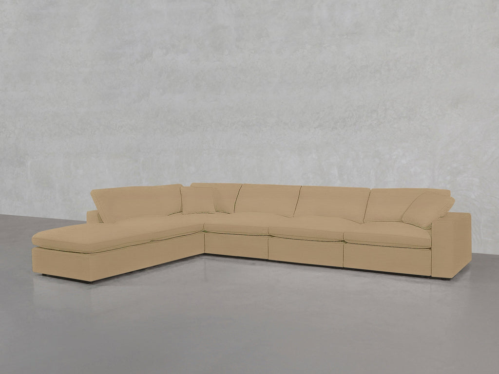 6-Seat Modular Corner Lounger Sectional