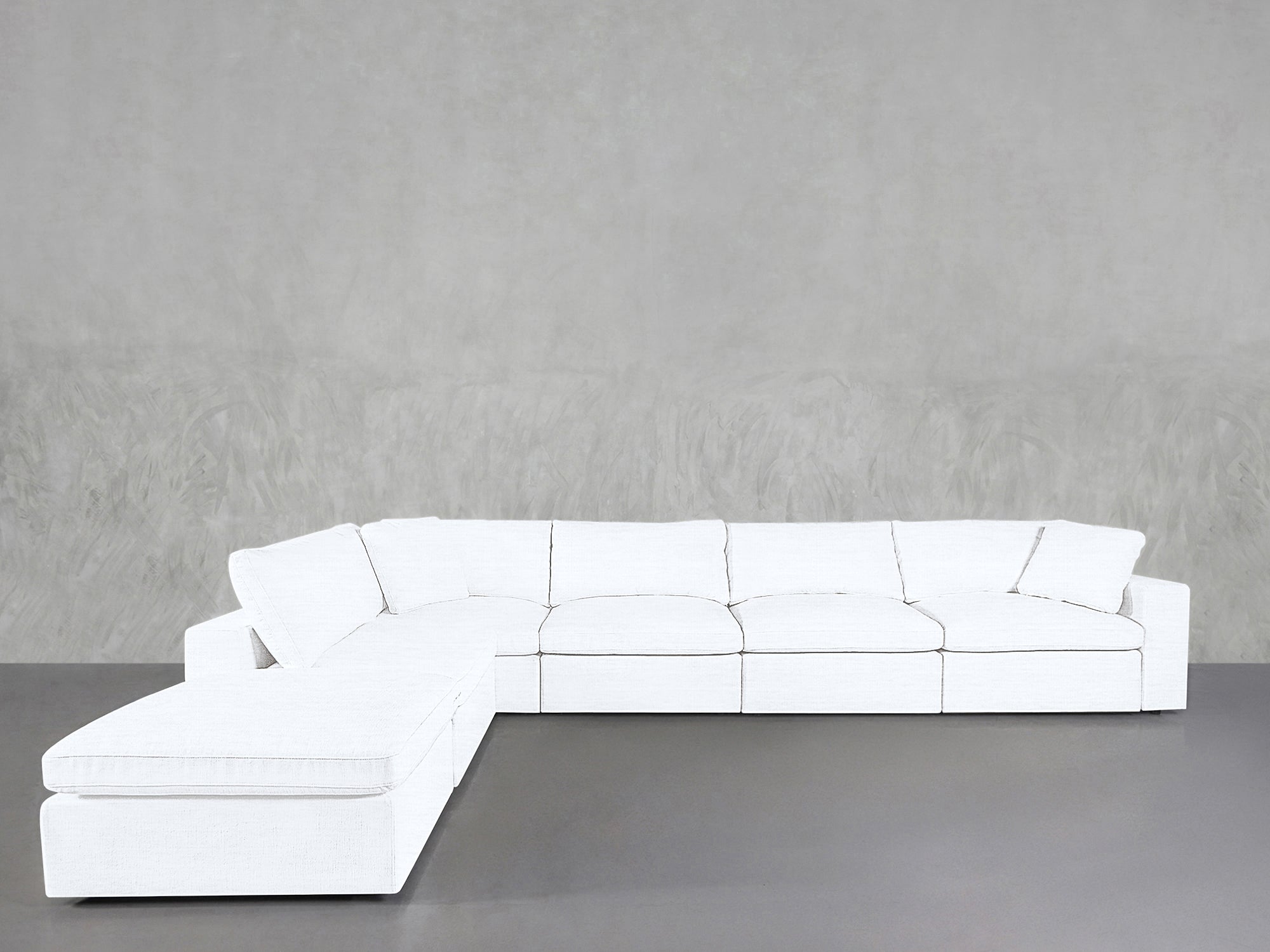 6-Seat Modular Corner Lounger Sectional
