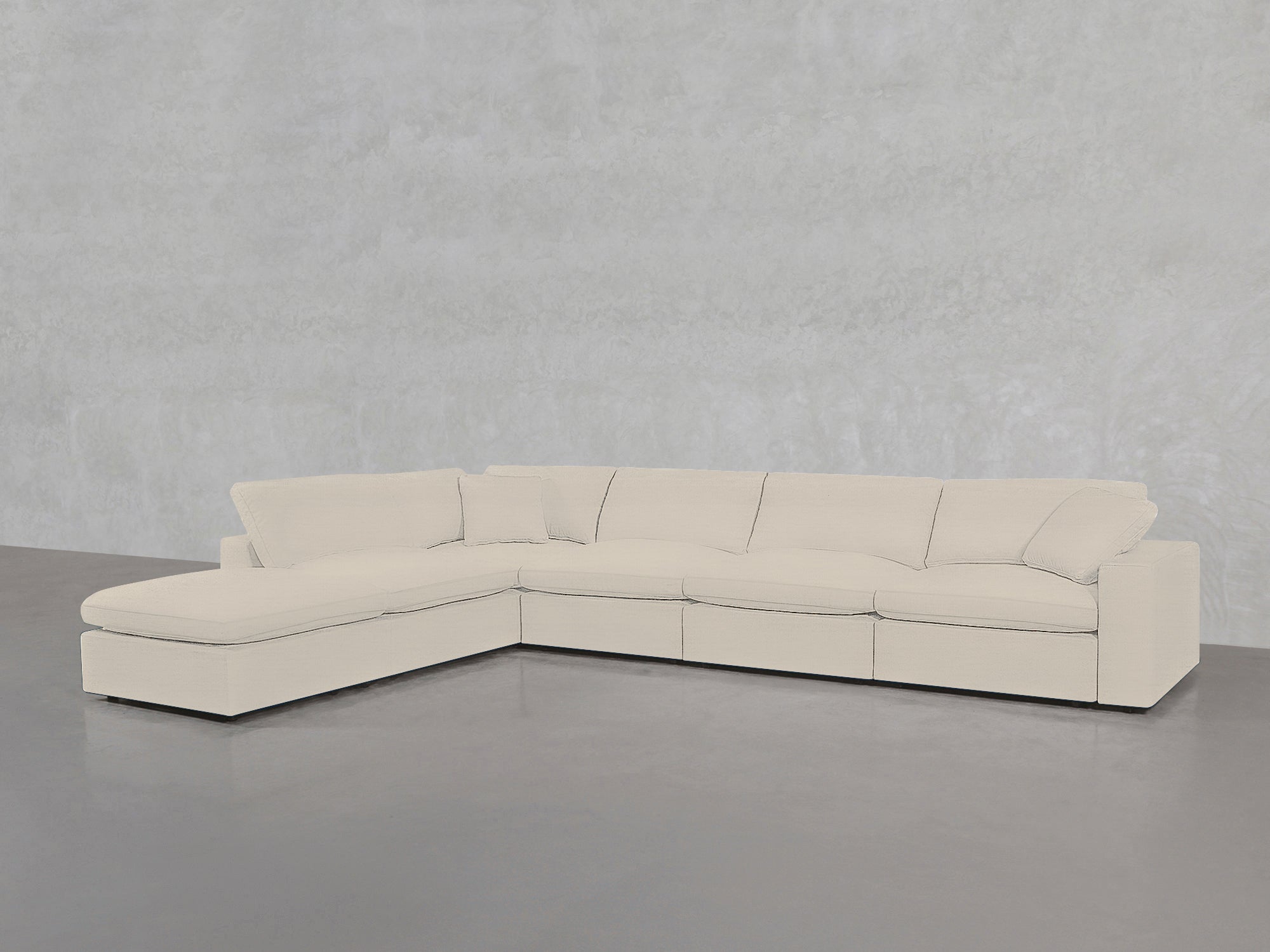 6-Seat Modular Corner Lounger Sectional