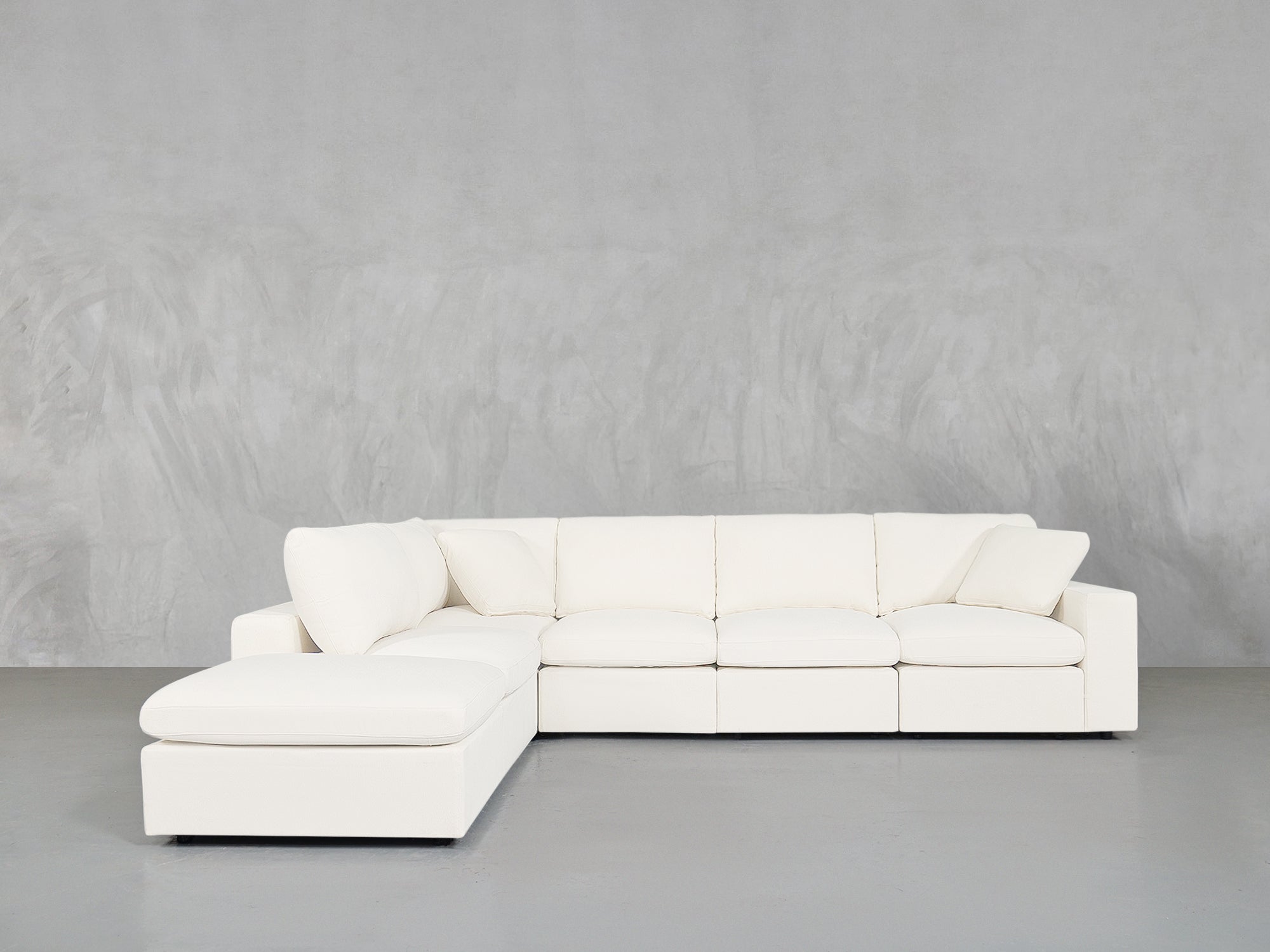 6-Seat Modular Corner Lounger Sectional