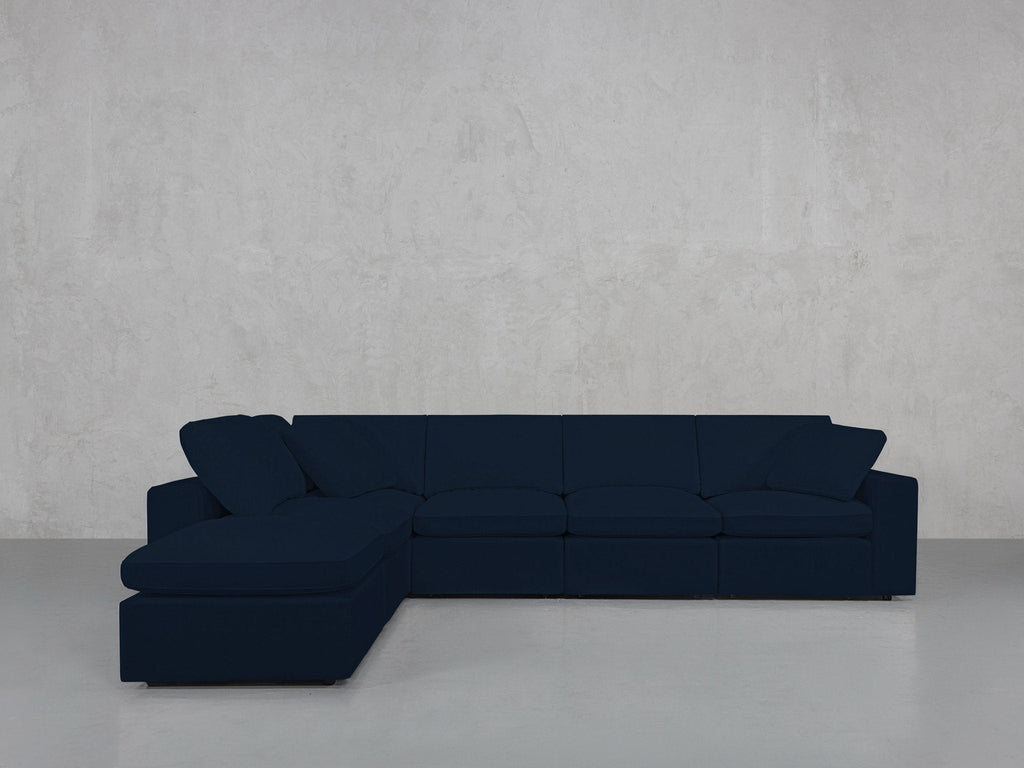 6-Seat Modular Corner Lounger Sectional