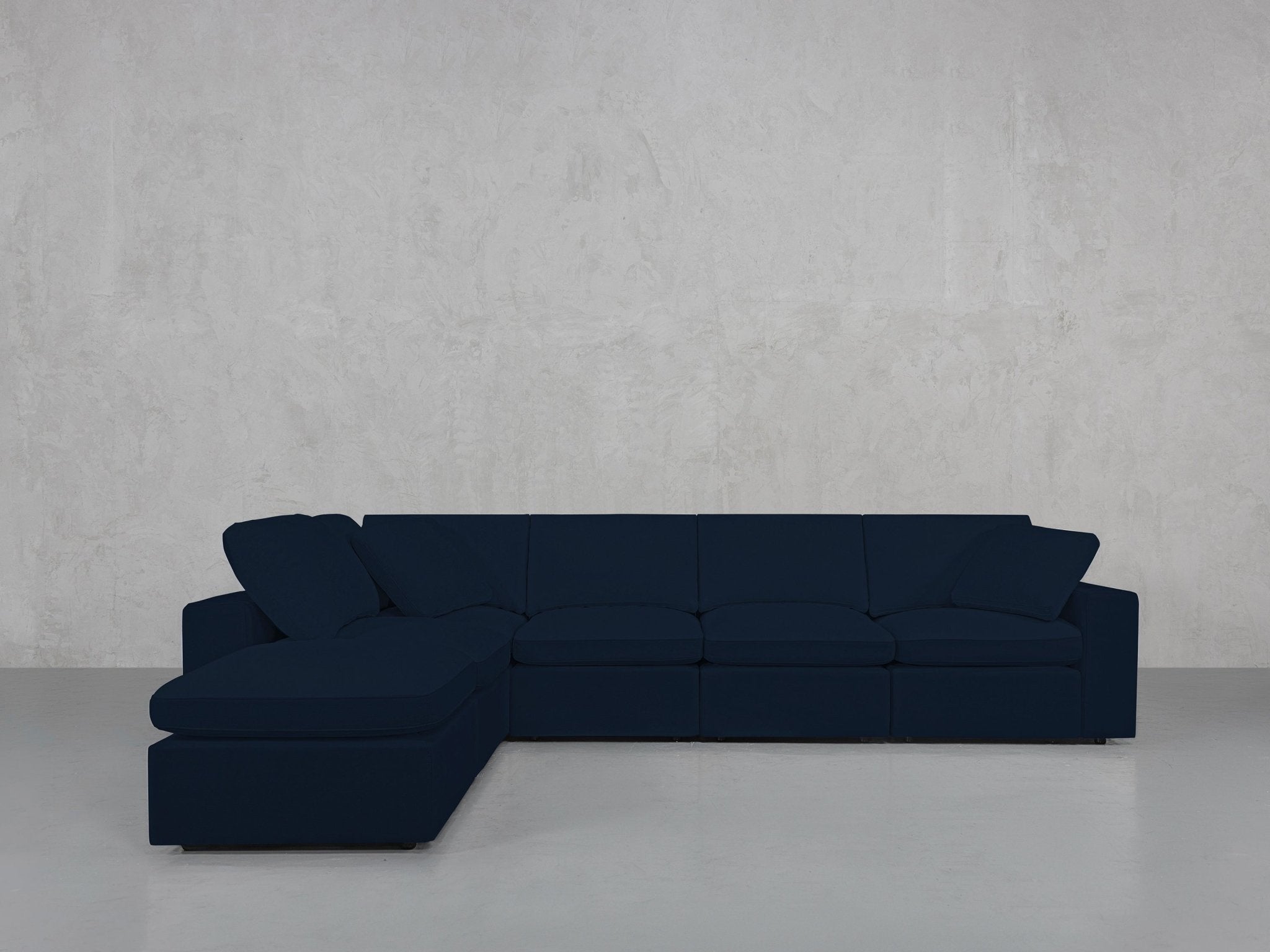 6-Seat Modular Corner Lounger Sectional