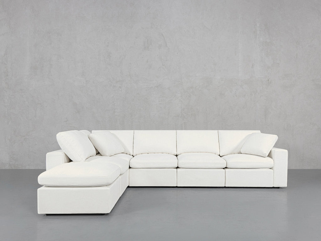 6-Seat Modular Corner Lounger Sectional