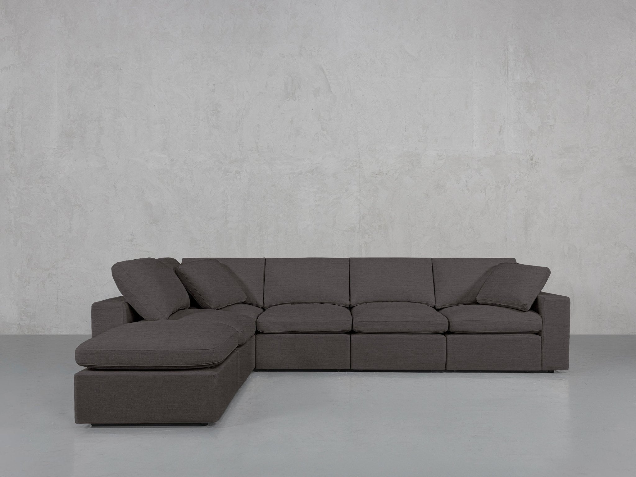 6-Seat Modular Corner Lounger Sectional