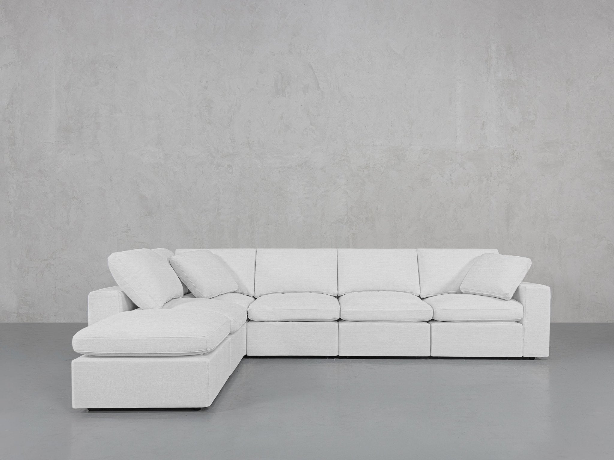 6-Seat Modular Corner Lounger Sectional
