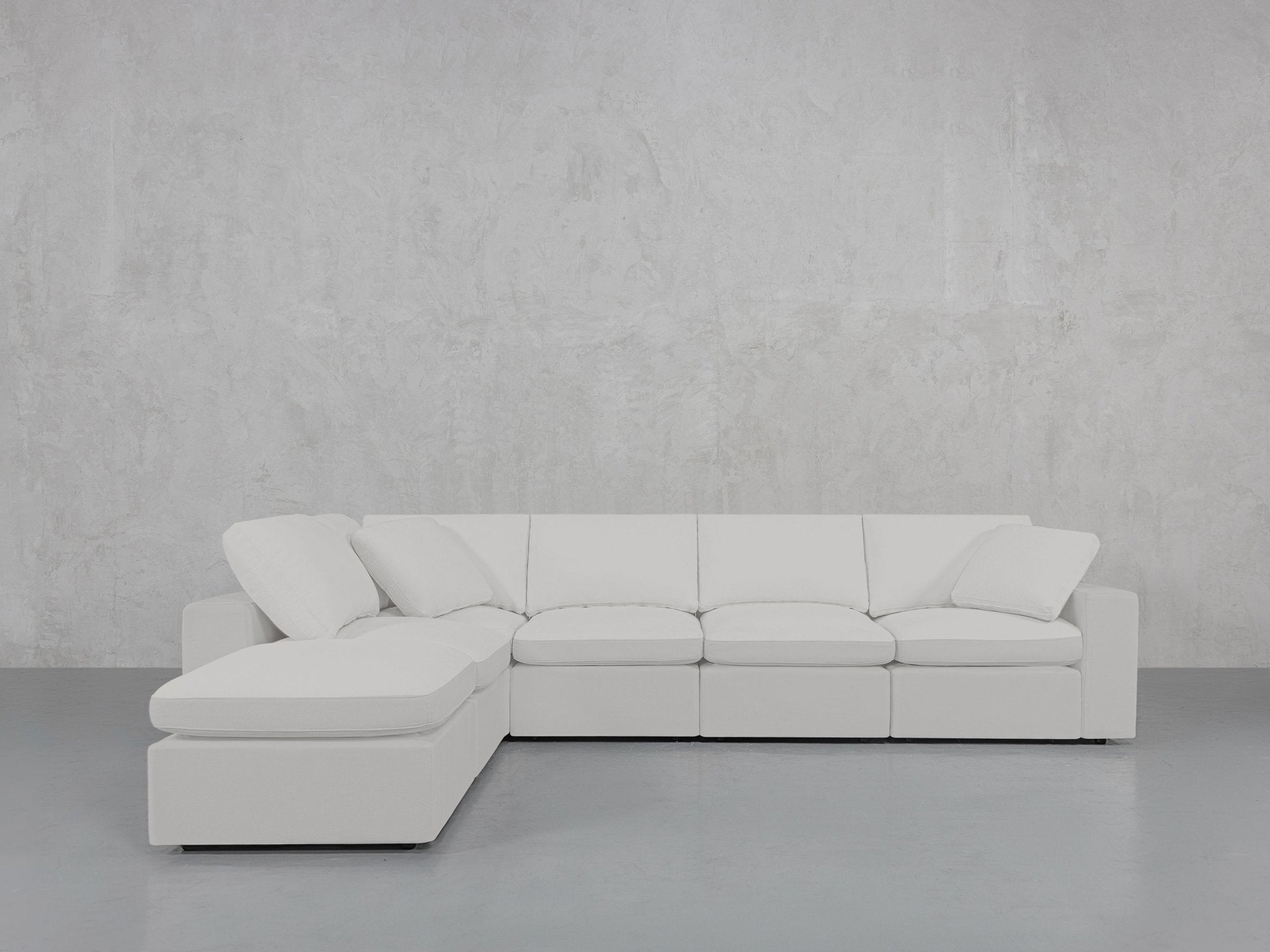 6-Seat Modular Corner Lounger Sectional