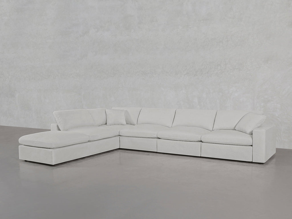 6-Seat Modular Corner Lounger Sectional
