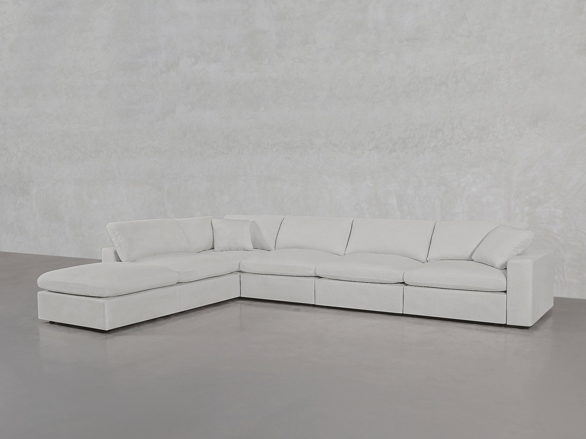 6-Seat Modular Corner Lounger Sectional