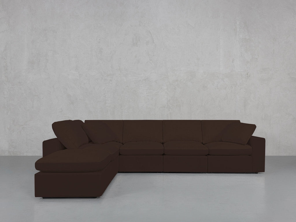 6-Seat Modular Corner Lounger Sectional