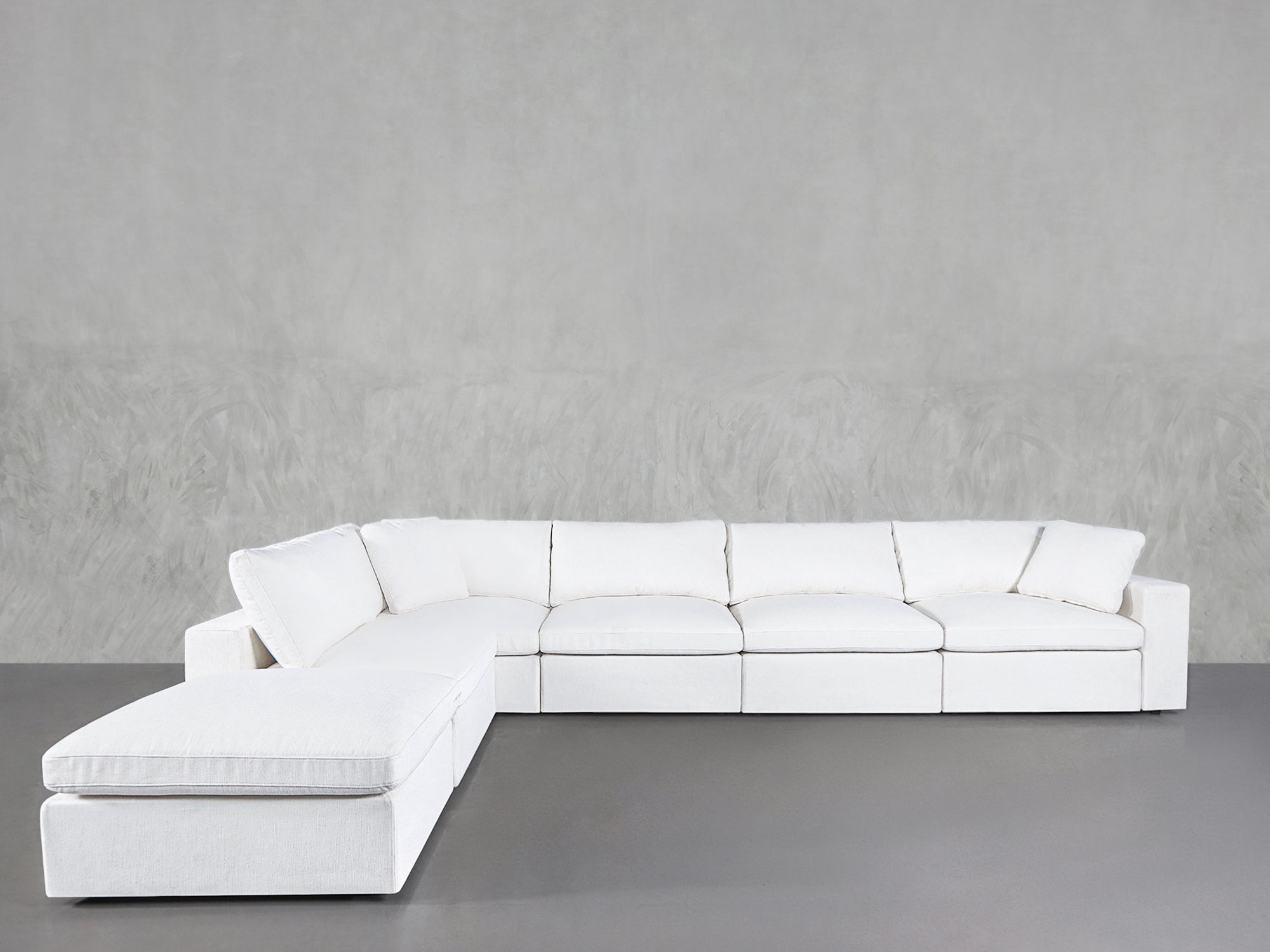 6-Seat Modular Corner Lounger Sectional