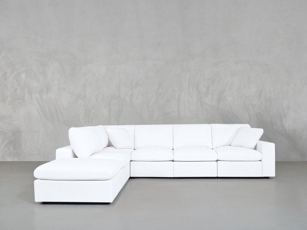 6-Seat Modular Corner Lounger Sectional