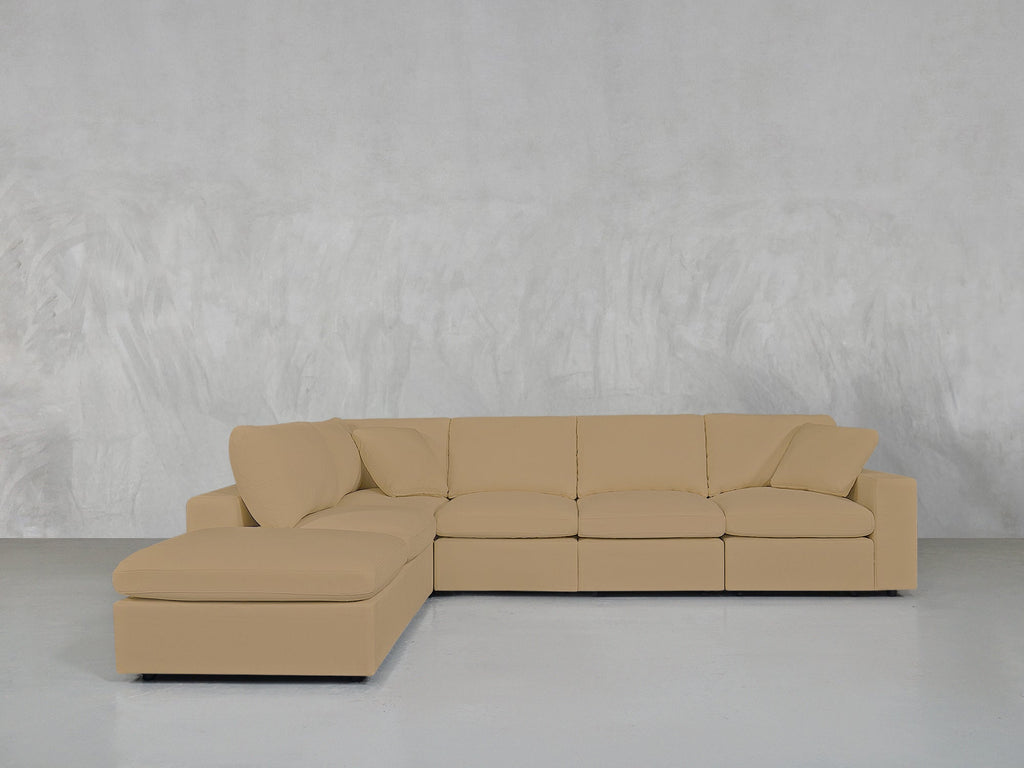 6-Seat Modular Corner Lounger Sectional