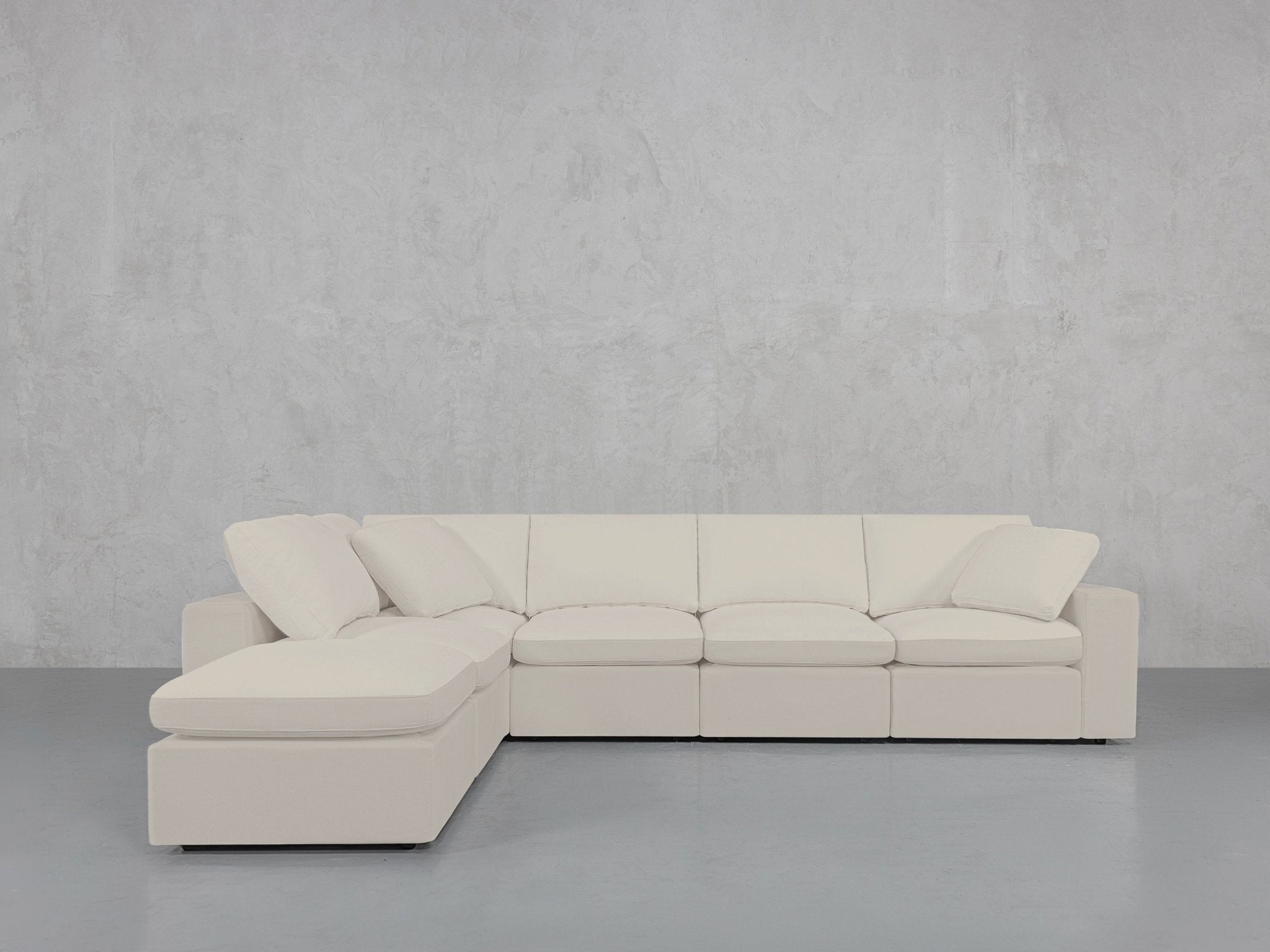 6-Seat Modular Corner Lounger Sectional
