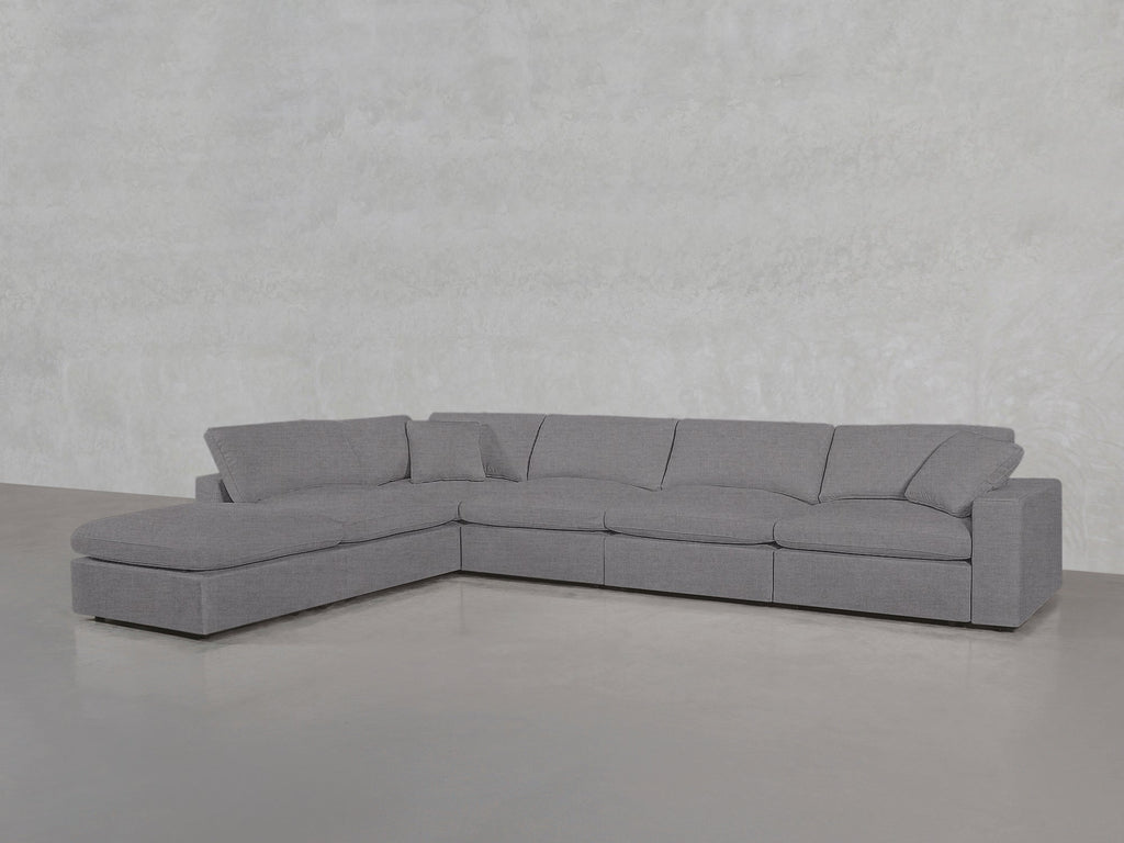 6-Seat Modular Corner Lounger Sectional