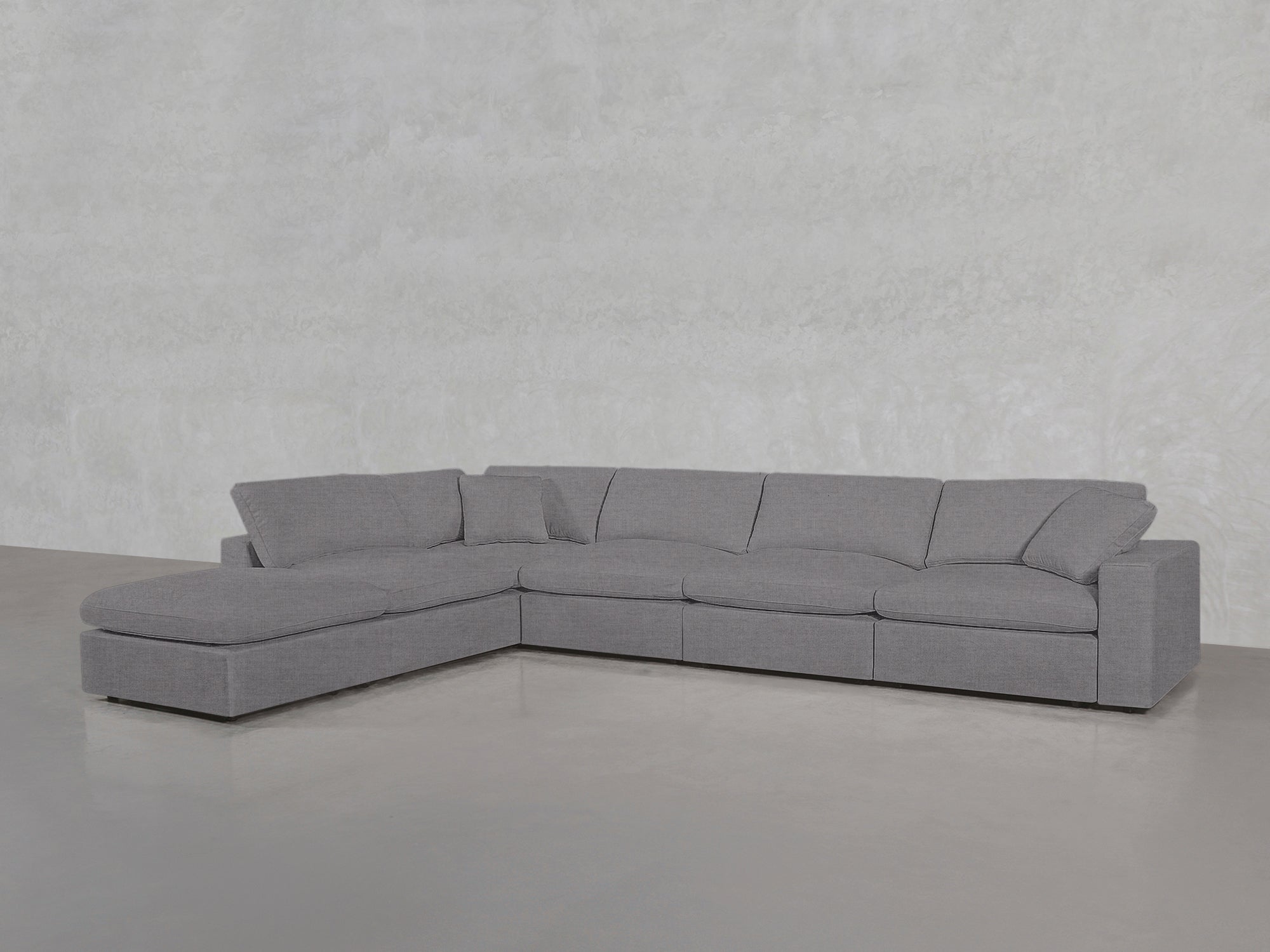 6-Seat Modular Corner Lounger Sectional