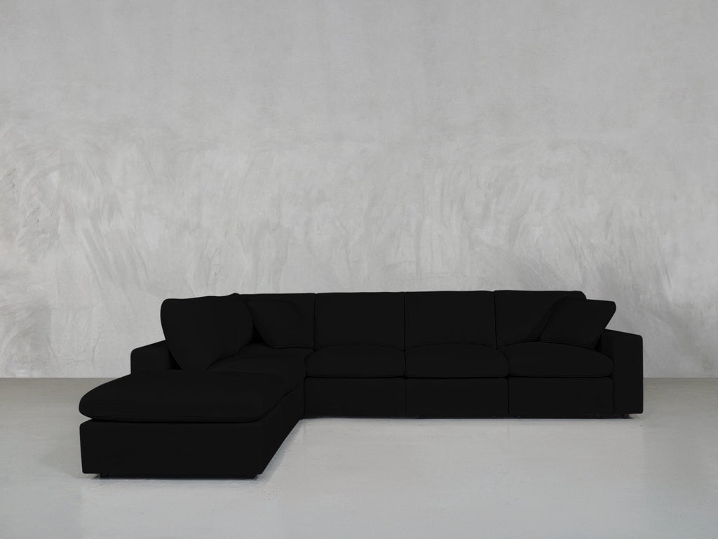 6-Seat Modular Corner Lounger Sectional