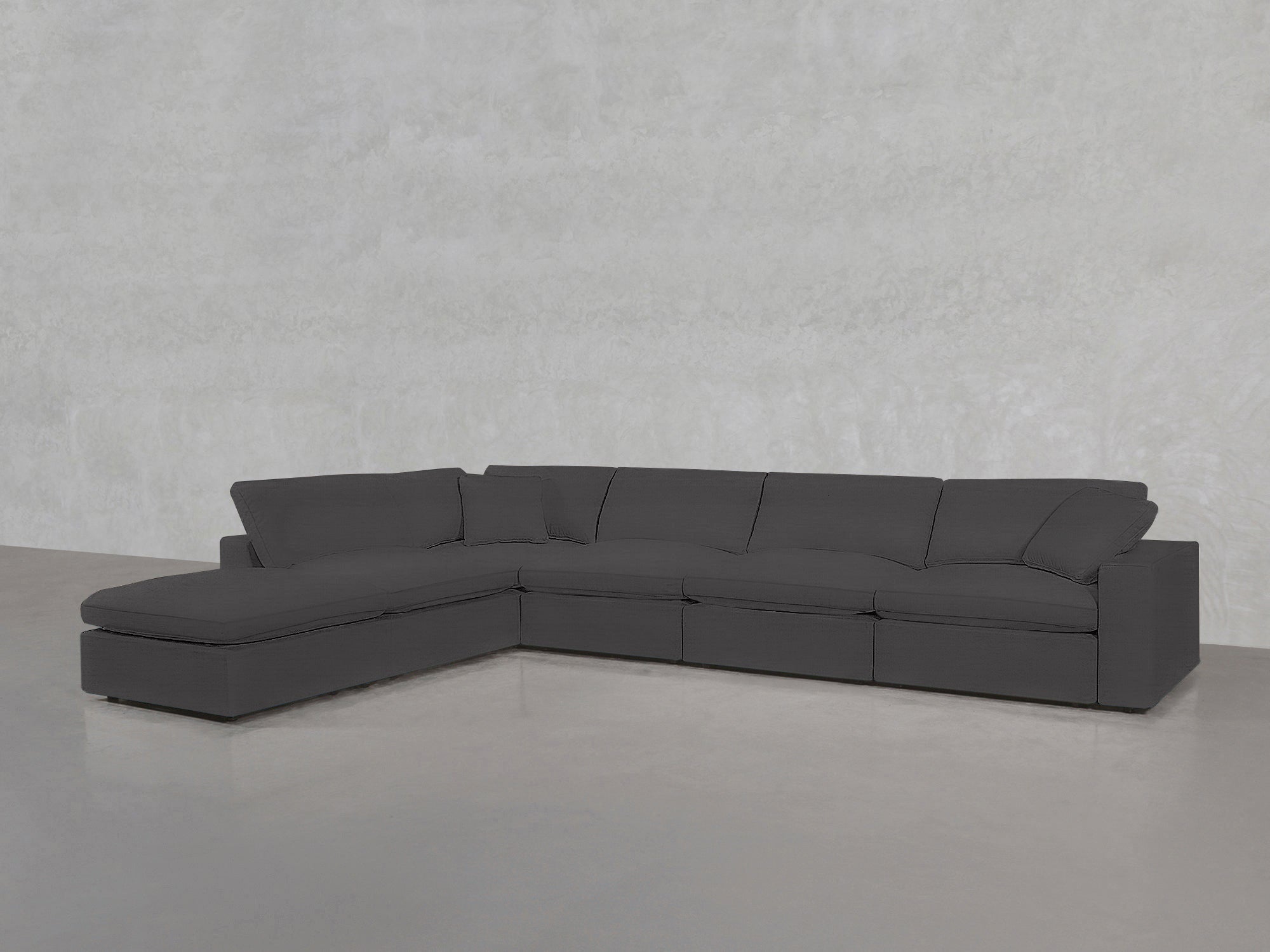6-Seat Modular Corner Lounger Sectional