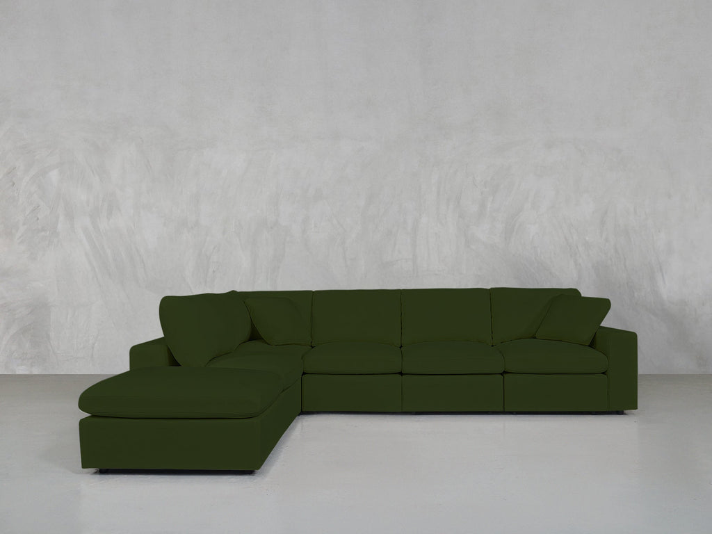 6-Seat Modular Corner Lounger Sectional