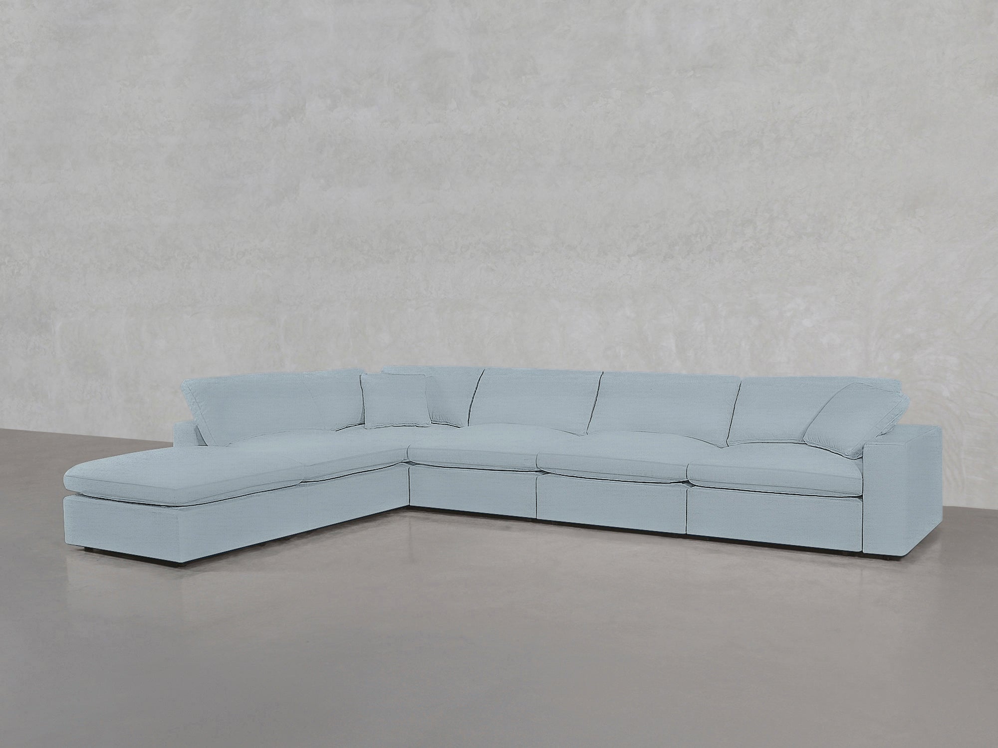 6-Seat Modular Corner Lounger Sectional