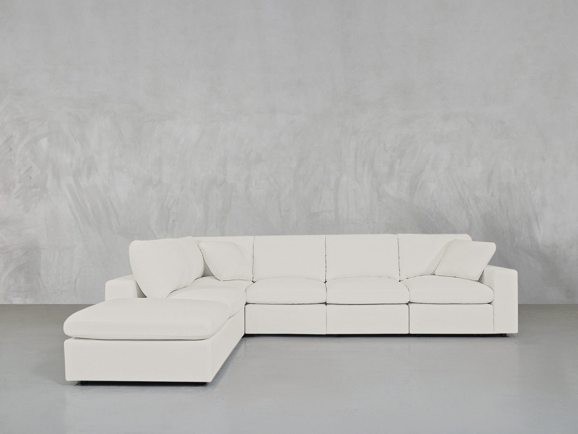 6-Seat Modular Corner Lounger Sectional