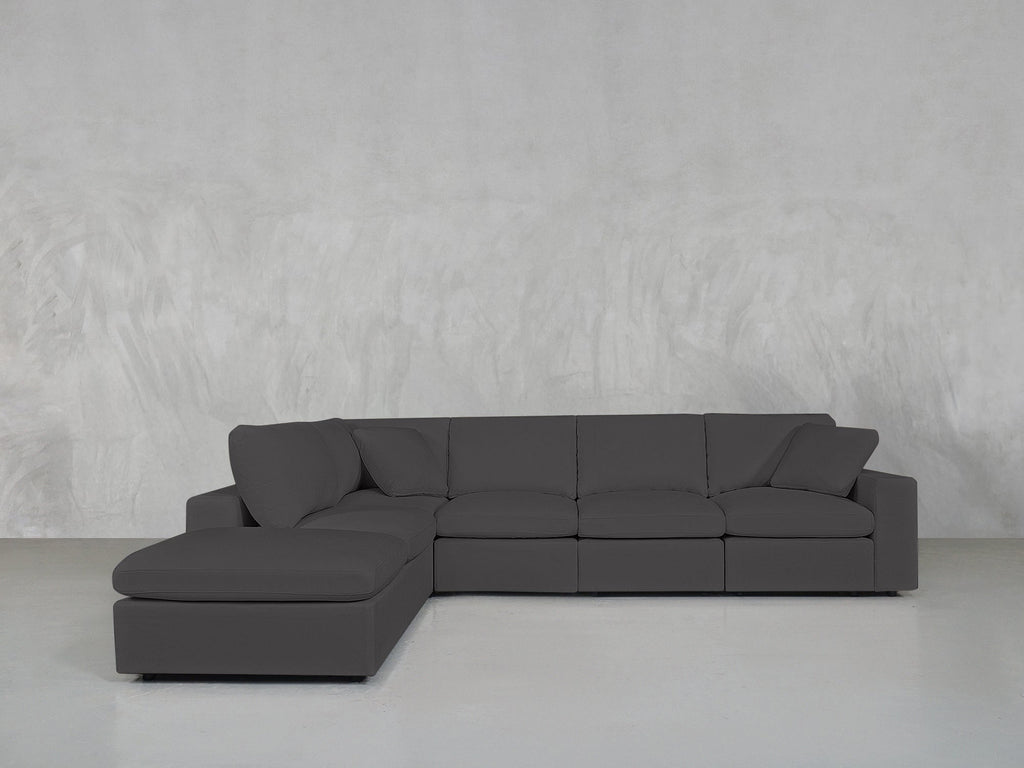 6-Seat Modular Corner Lounger Sectional