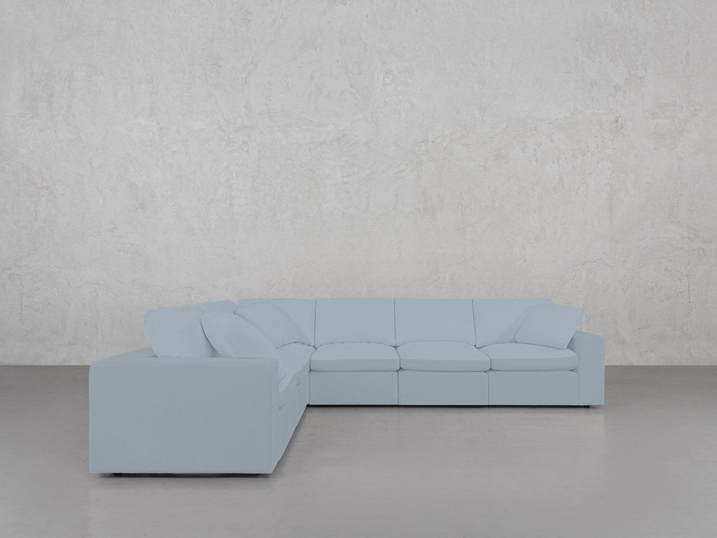 6-Seat Modular Corner Sectional