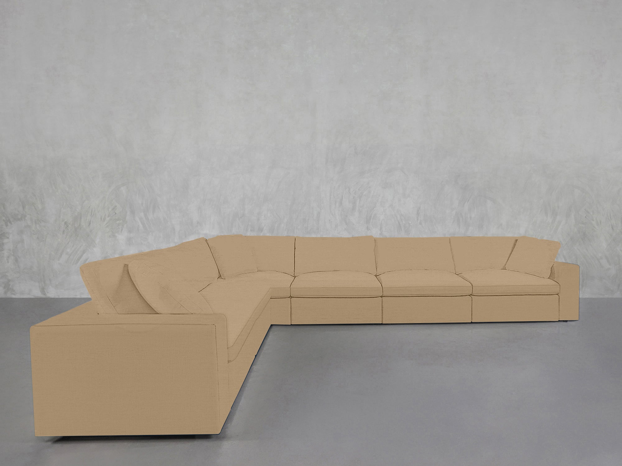 6-Seat Modular Corner Sectional
