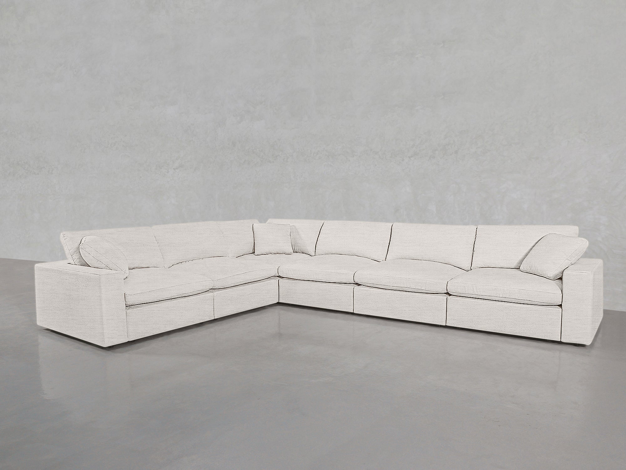 6-Seat Modular Corner Sectional