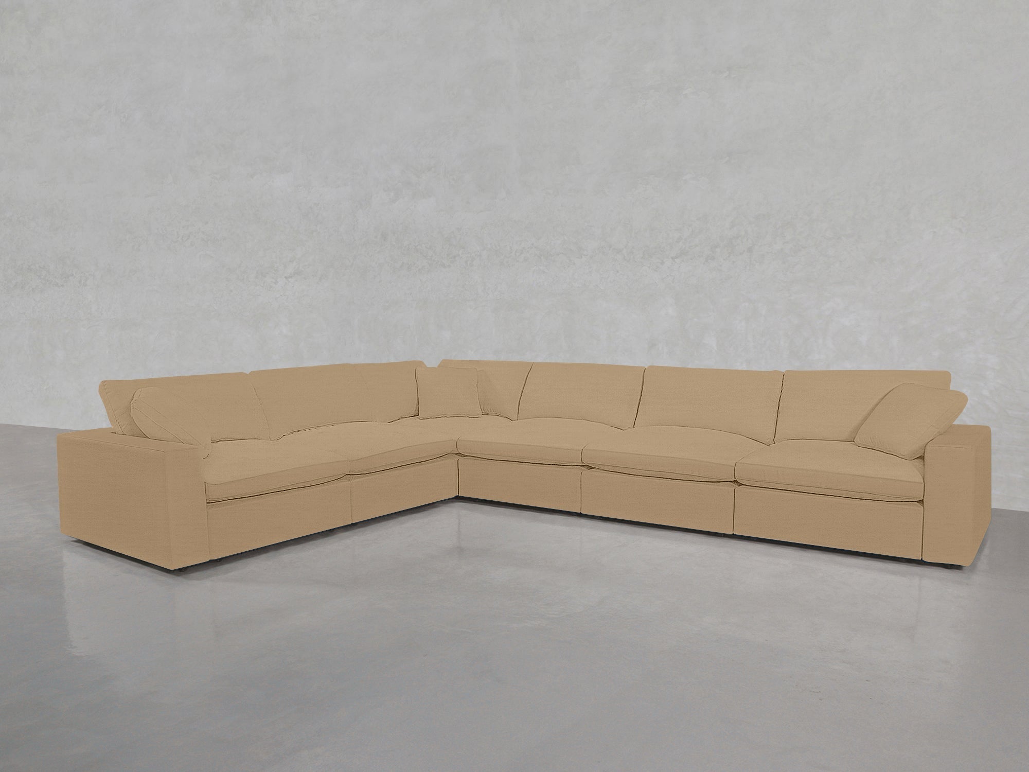 6-Seat Modular Corner Sectional
