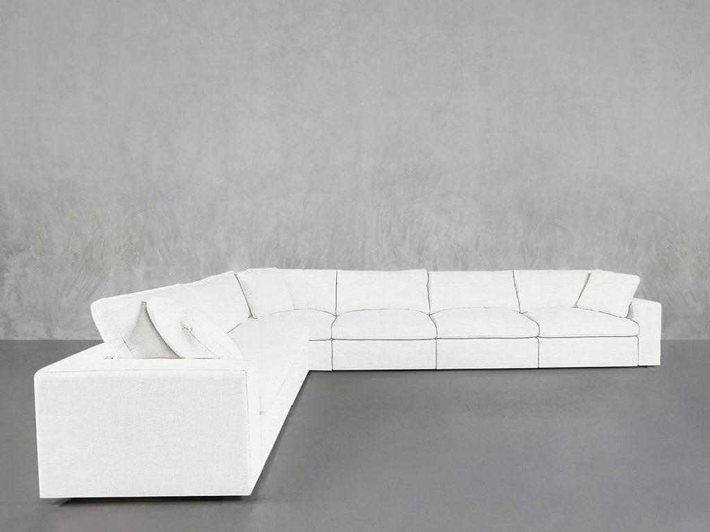 6-Seat Modular Corner Sectional