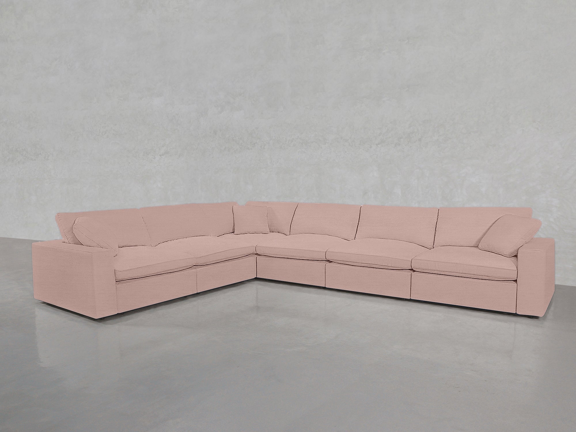 6-Seat Modular Corner Sectional