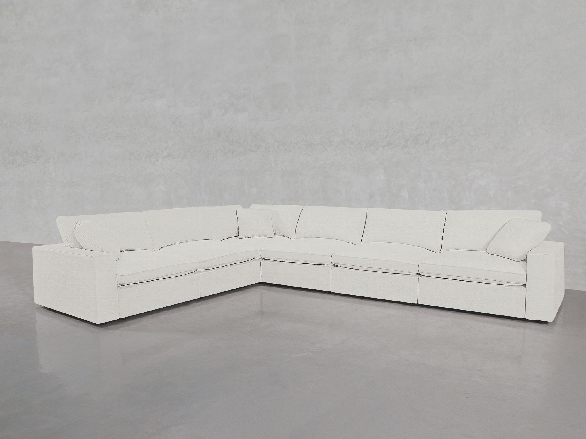 6-Seat Modular Corner Sectional