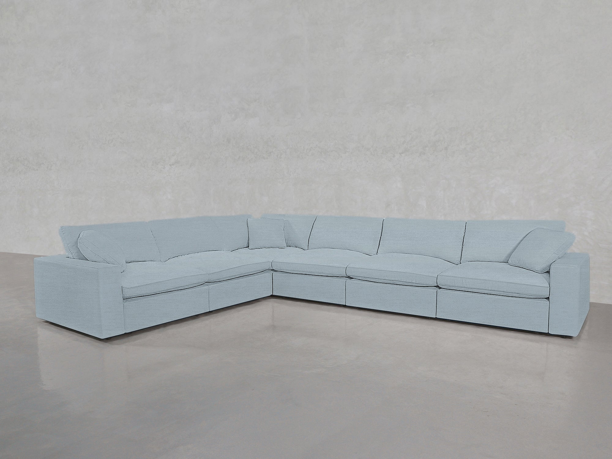6-Seat Modular Corner Sectional