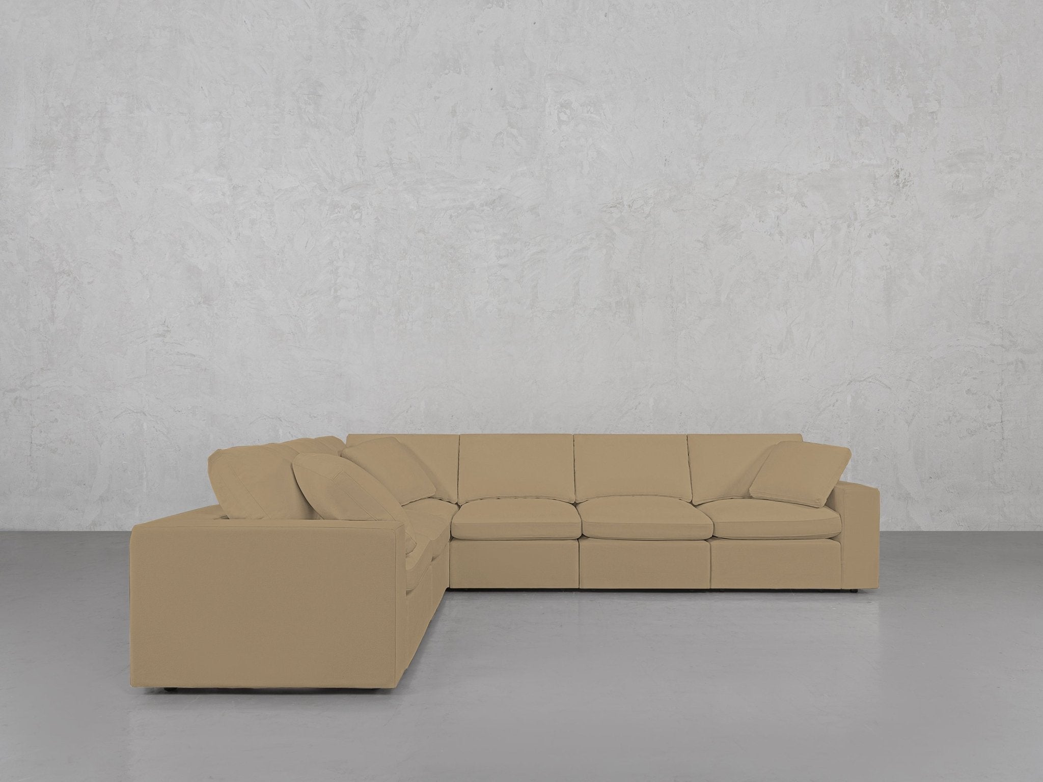 6-Seat Modular Corner Sectional