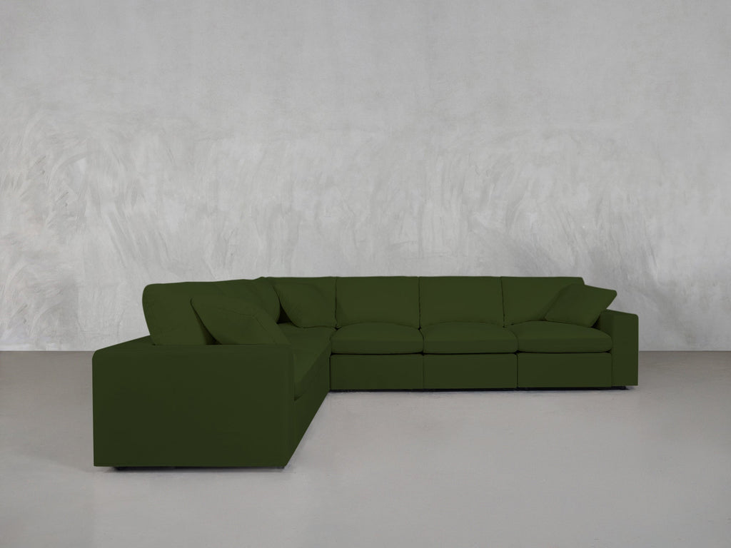 6-Seat Modular Corner Sectional