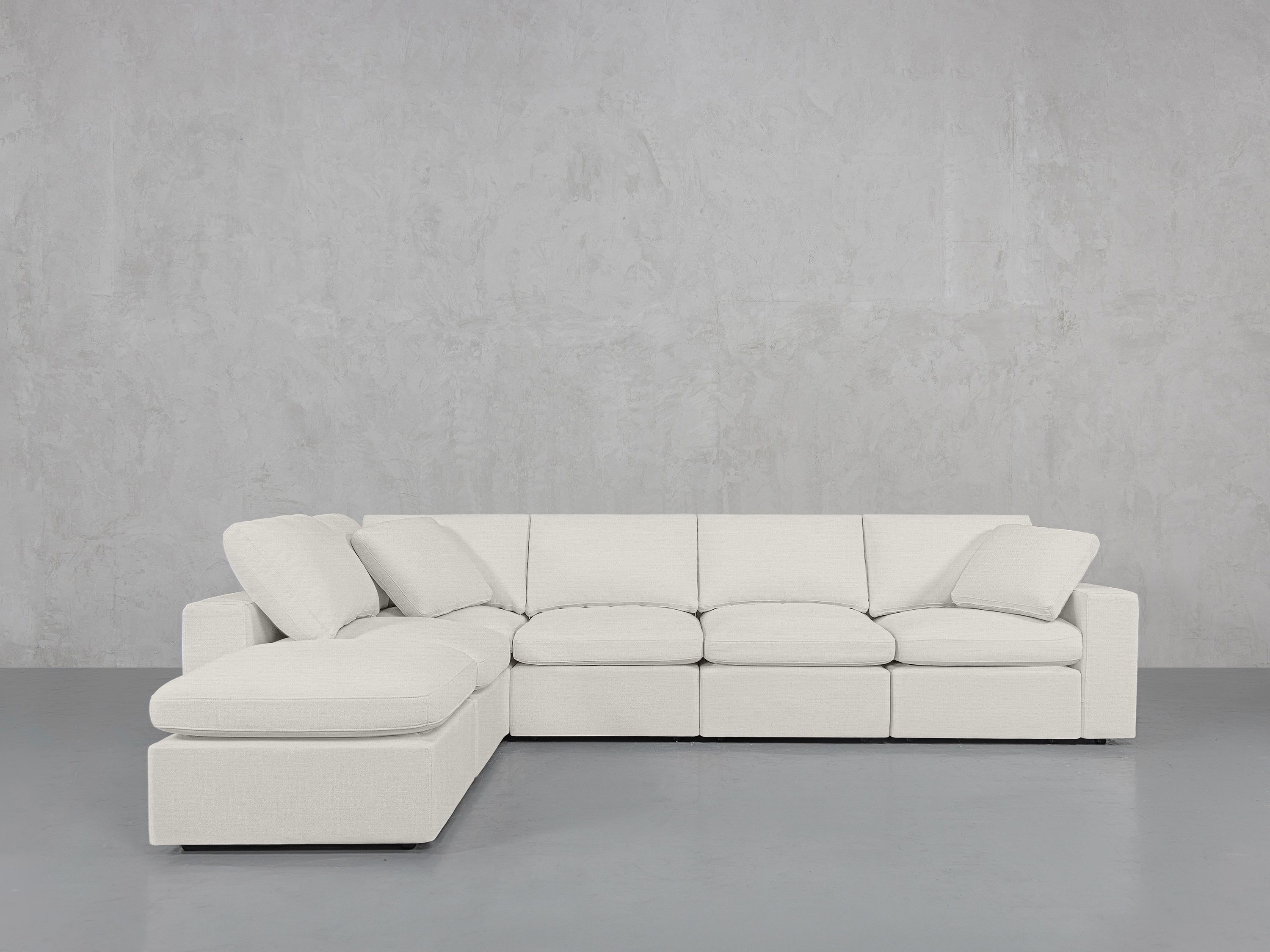 6-Seat Modular Corner Lounger Sectional