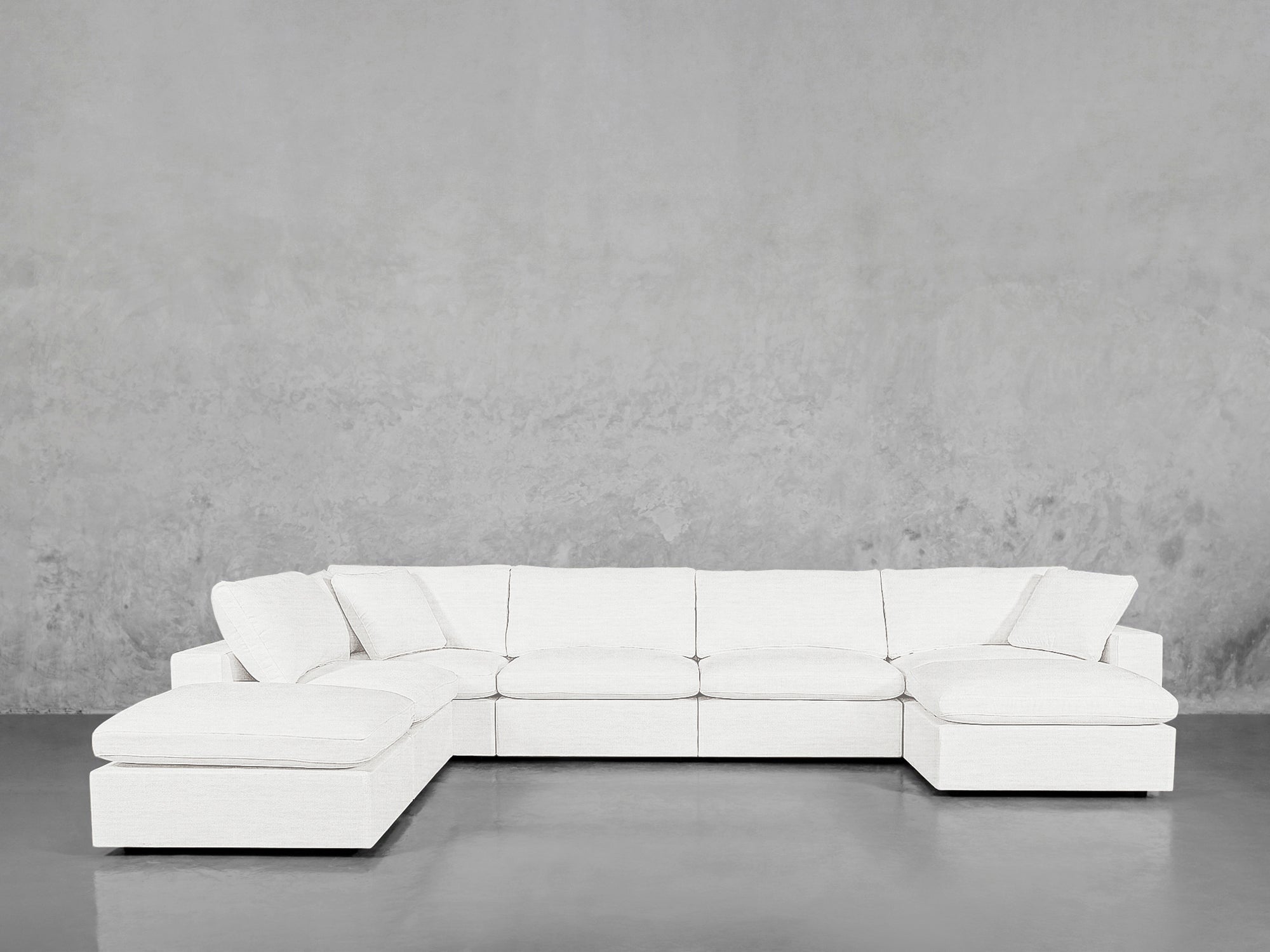 7-Seat Modular Chaise Corner Lounger Sectional