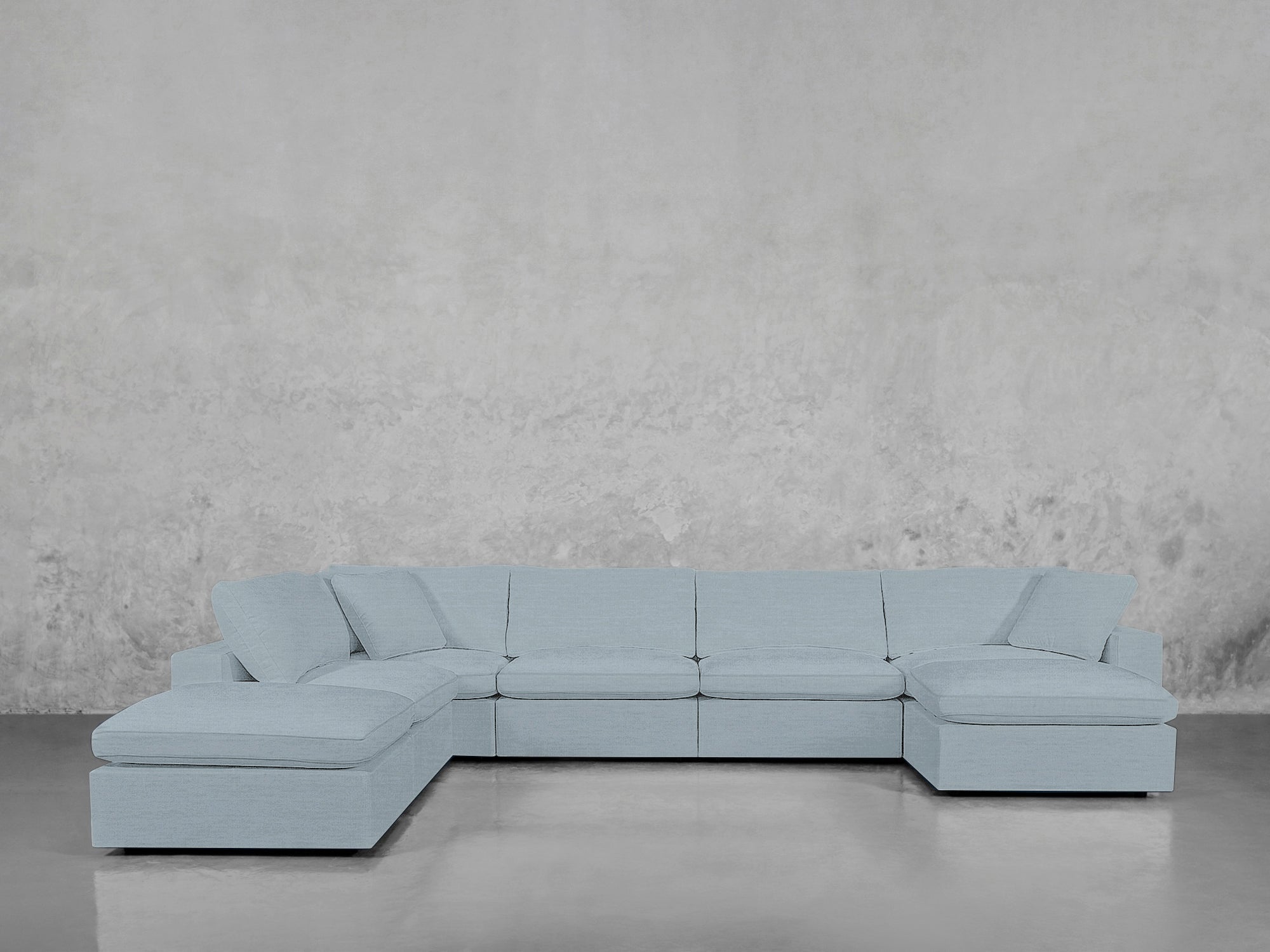 7-Seat Modular Chaise Corner Lounger Sectional