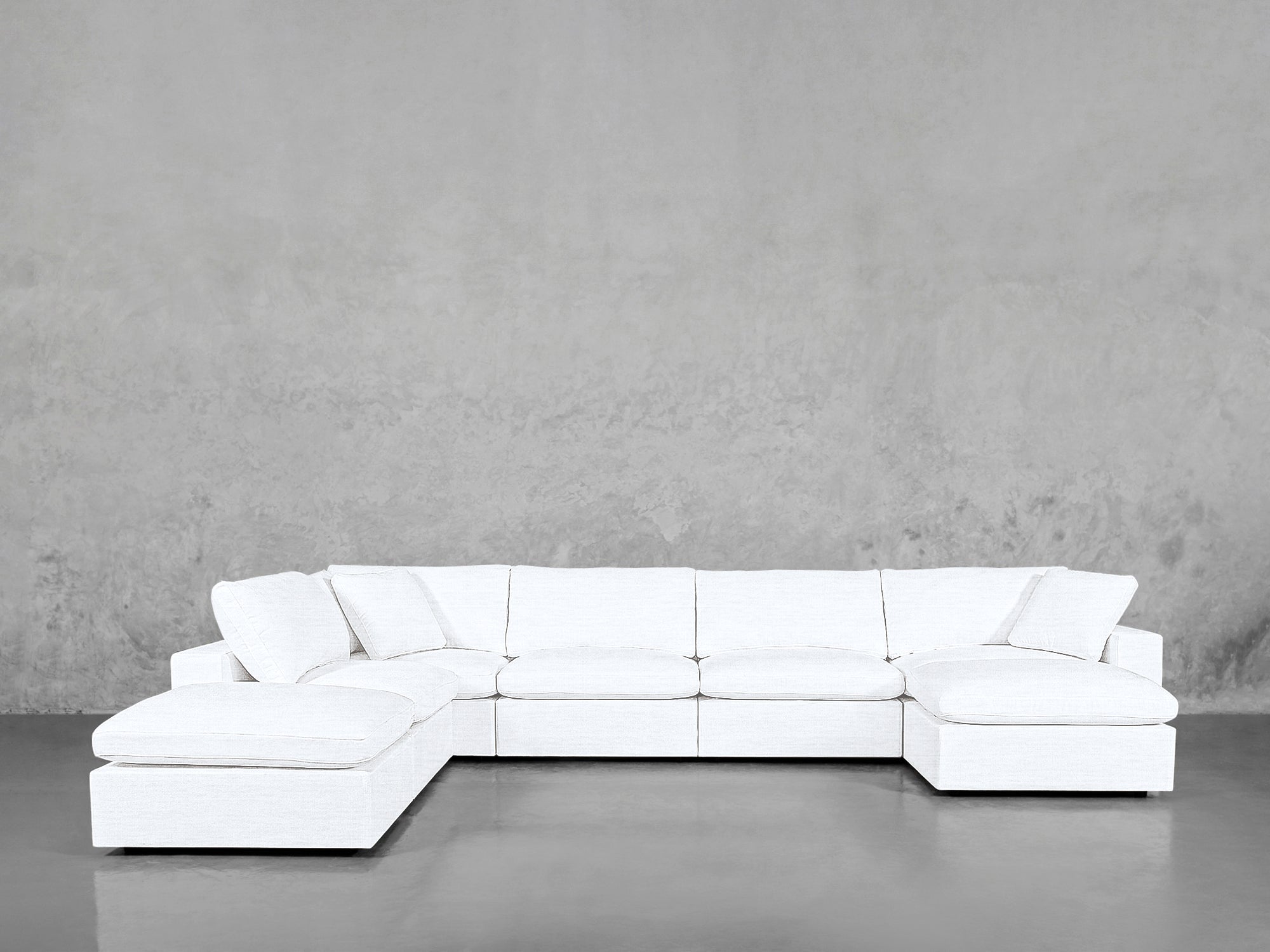 7-Seat Modular Chaise Corner Lounger Sectional