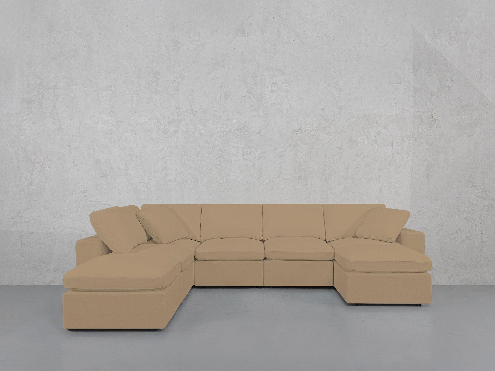 7-Seat Modular Chaise Corner Lounger Sectional