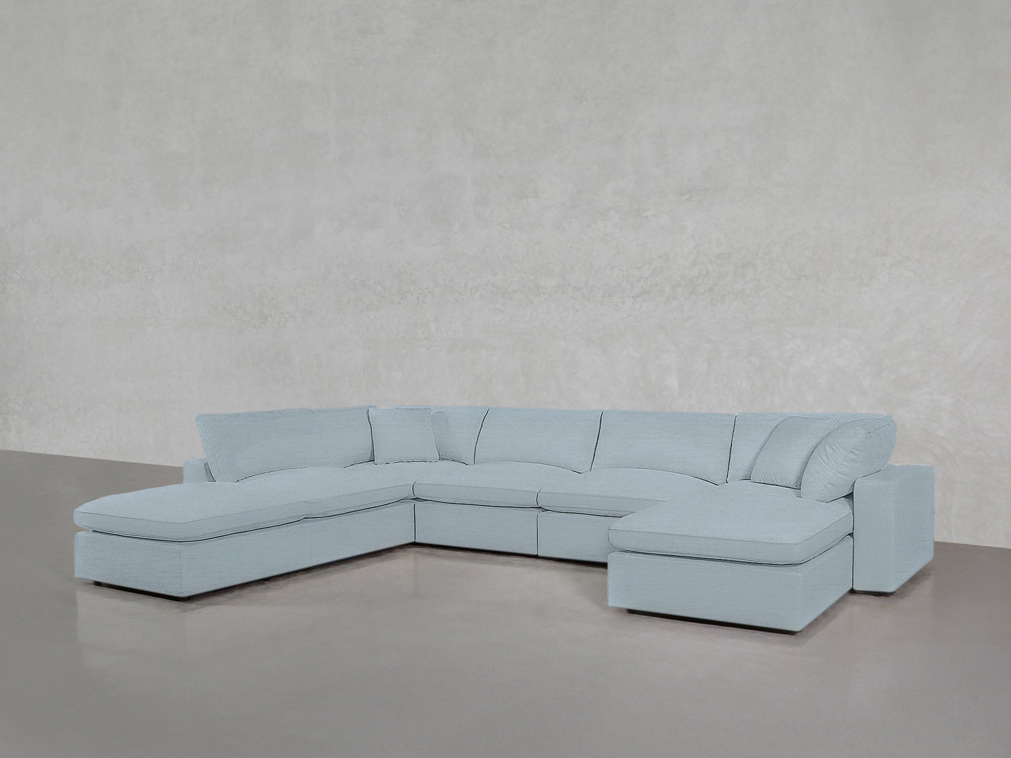 7-Seat Modular Chaise Corner Lounger Sectional