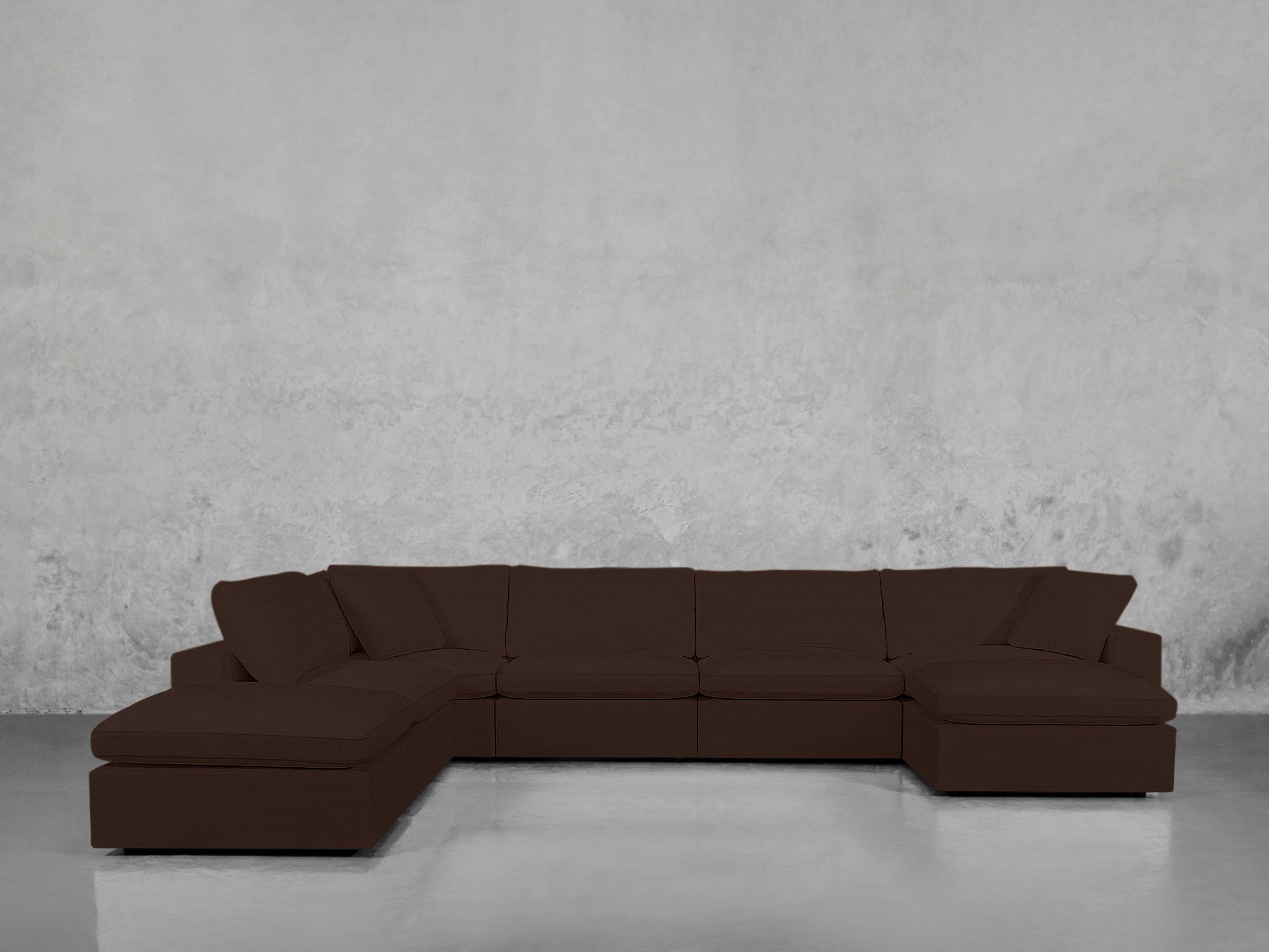 7-Seat Modular Chaise Corner Lounger Sectional