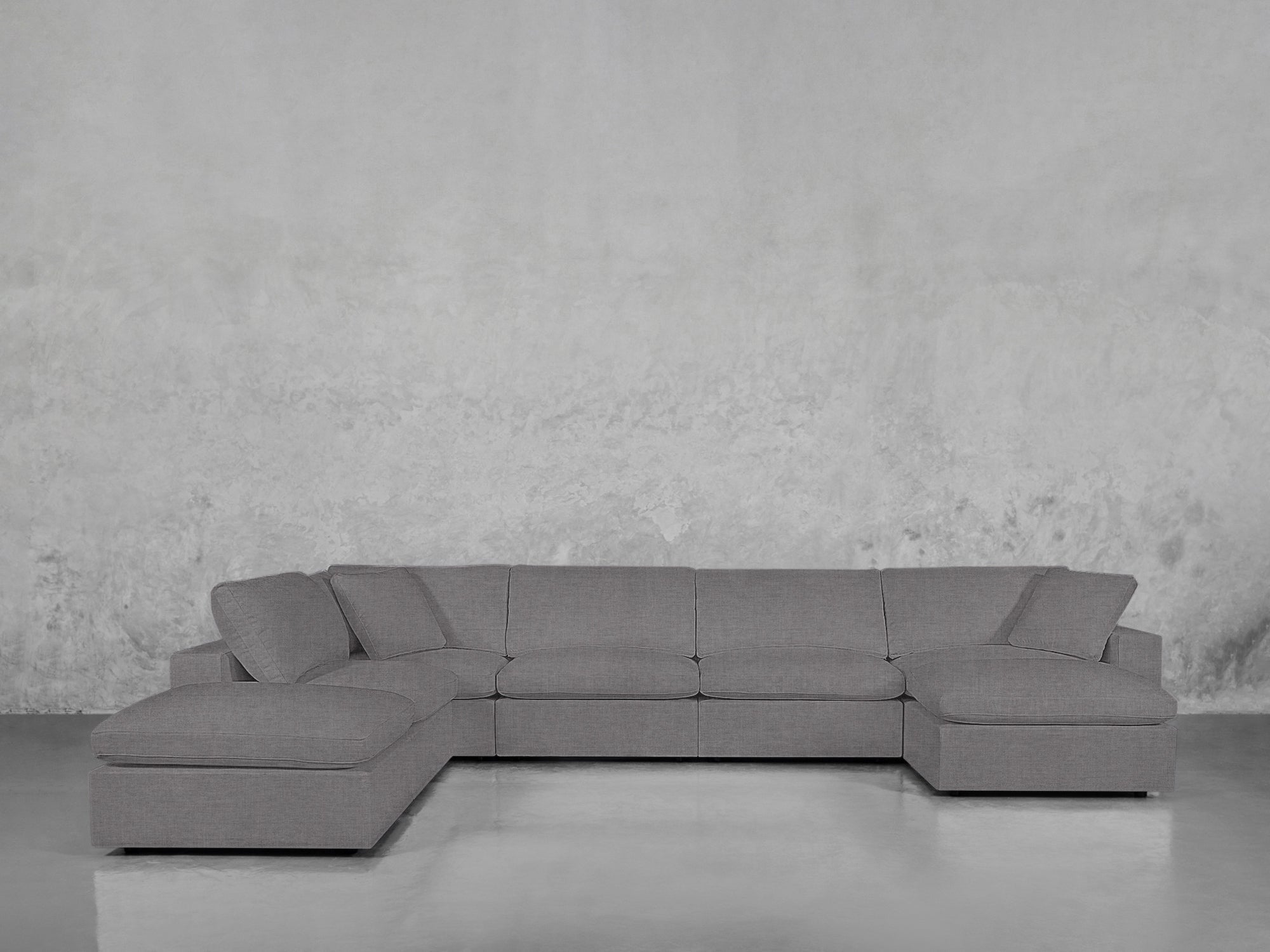 7-Seat Modular Chaise Corner Lounger Sectional