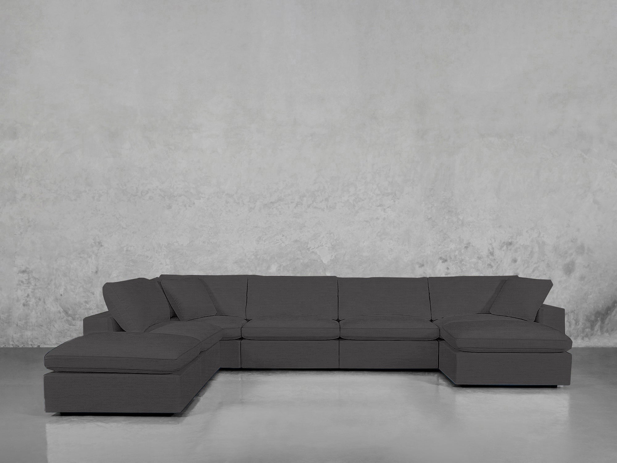 7-Seat Modular Chaise Corner Lounger Sectional