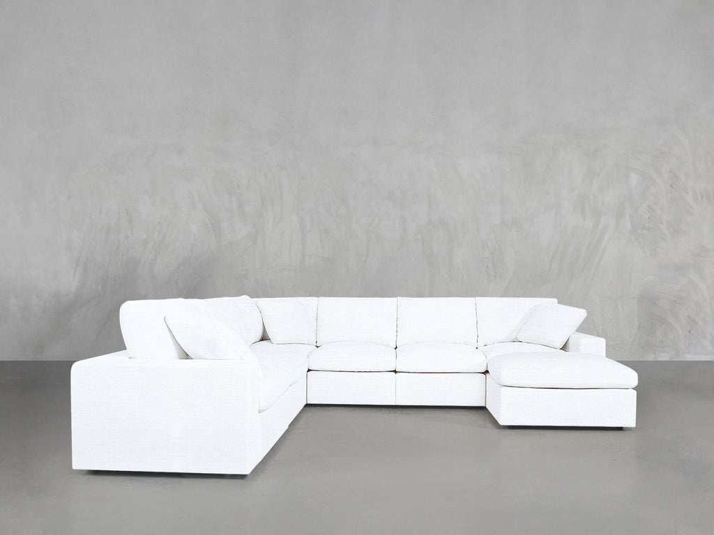 7-Seat Modular Chaise Corner Sectional