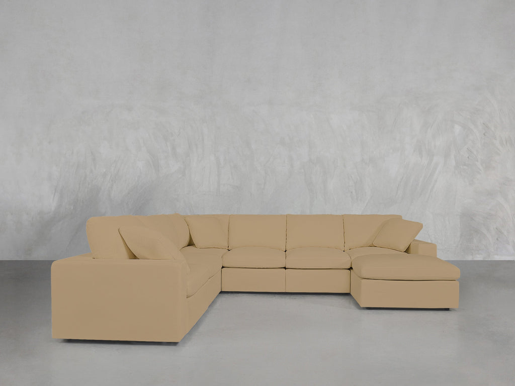 7-Seat Modular Chaise Corner Sectional