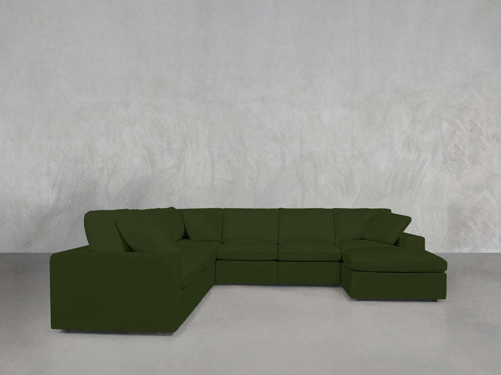 7-Seat Modular Chaise Corner Sectional