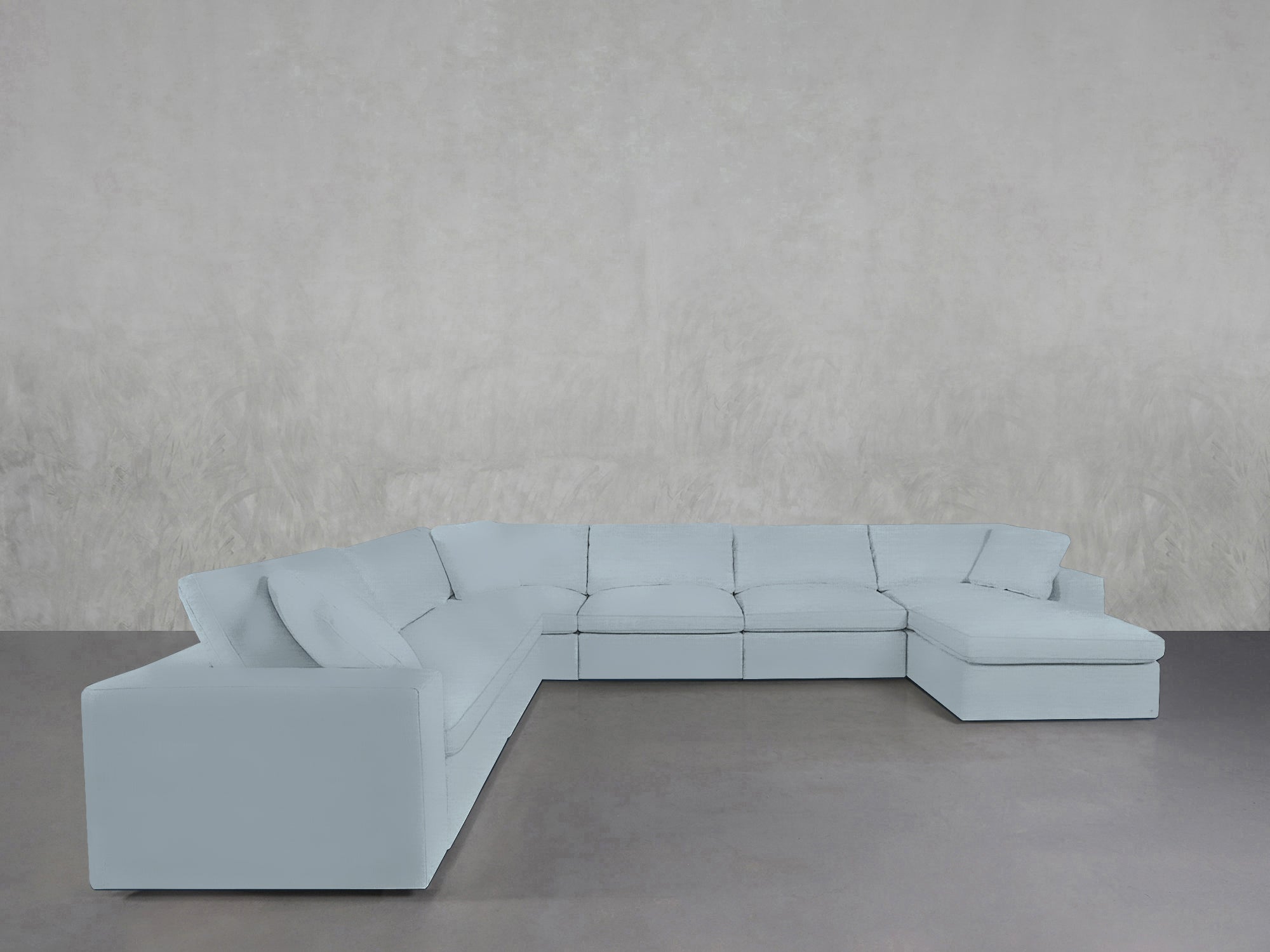 7-Seat Modular Chaise Corner Sectional