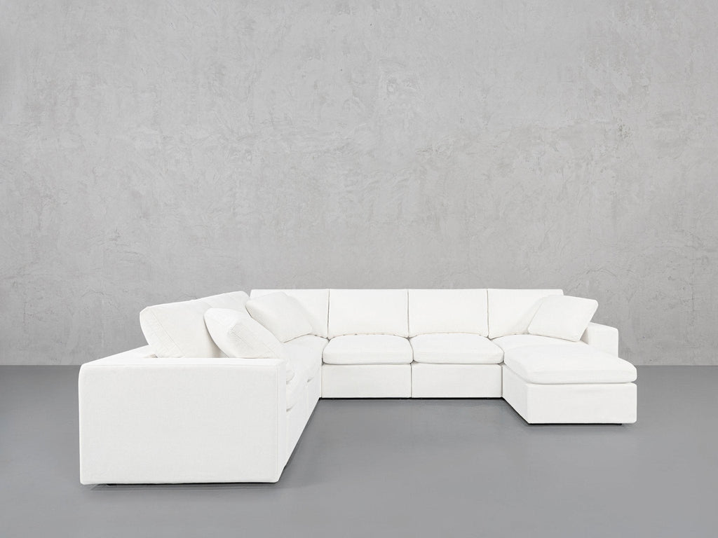7-Seat Modular Chaise Corner Sectional